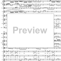 Choral from Cantata no. 147  ("Herz und Mund und That und Leben") - Full Score