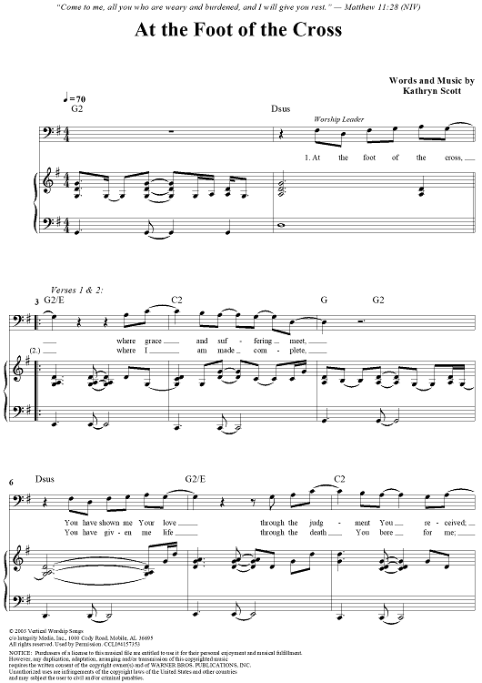 At The Foot Of The Cross