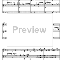 Terzetto No. 4 - Score