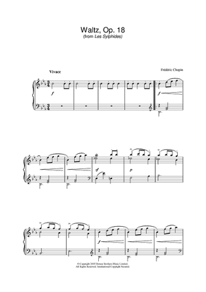Waltz Op.18 (from Les Sylphides)