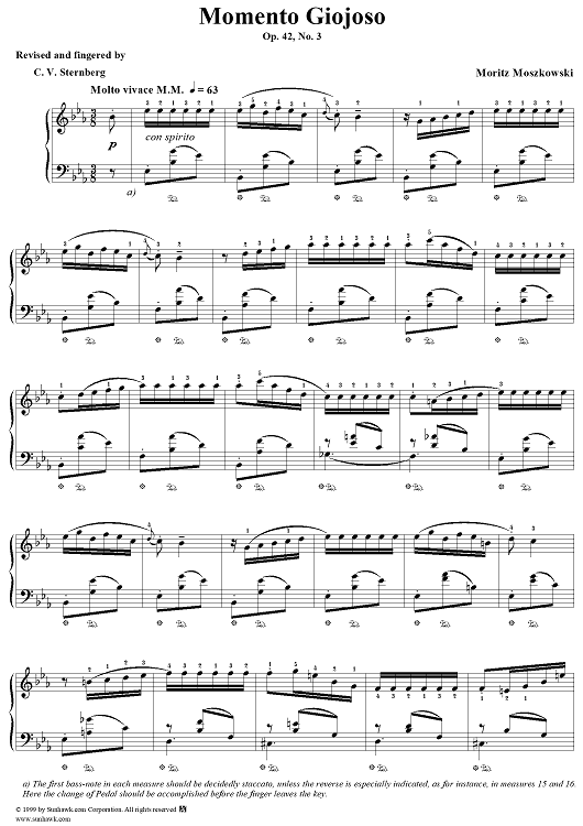 Momento Giojoso Op. 42, no. 3