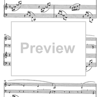 Destin (Symphonie à trois pour un drame) - Score