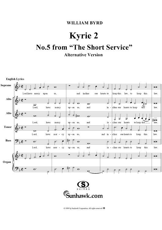 Kyrie 2 - No. 5 from "Short Service"