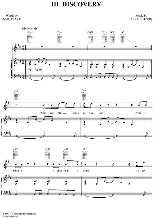 2112, Part 3:  Discovery