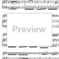 Sonata No. 7 A Major KV12 - Score