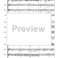 First Movement from Quartet No. 4 in C (K. 157) - Score