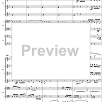 String Octet, Op. 20, Movement 3 - Score
