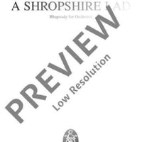 A Shropshire Lad - Full Score