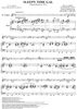 Sleepy Time Gal - Piano Score