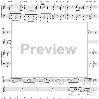 "Ach, bleibe doch, mein liebstes Leben", Aria, No. 4 from Cantata No. 11: "Lobet Gott in seinen Reichen" - Piano Score