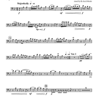 Variations On Rule Britannia - Euphonium 1