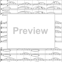 Quintet in C Major, Movement 4 - Score