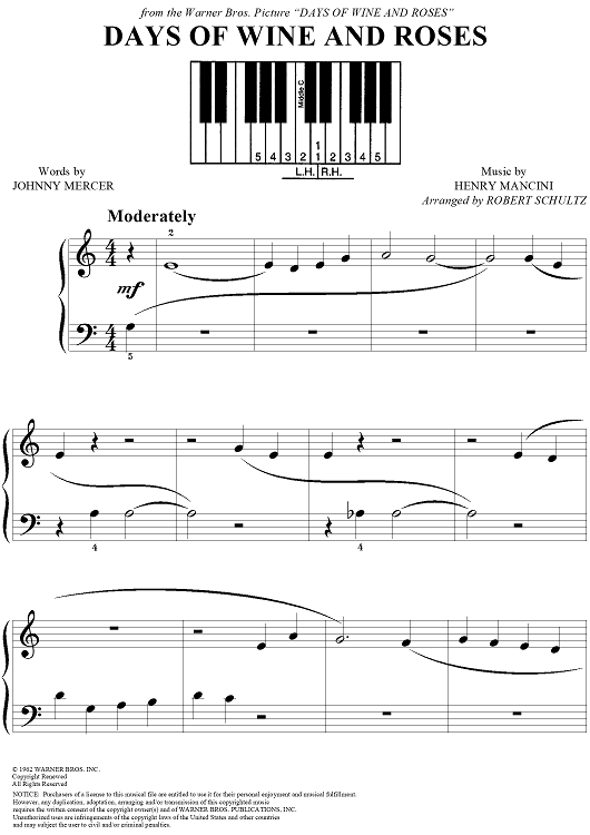 Days of Wine and Roses