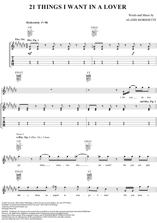 21 Things I Want in a Lover