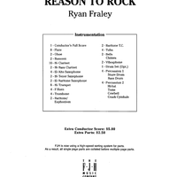 Reason To Rock - Score Cover