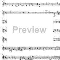 Fanfaren und Hirtenlieder Op.124b - Clarinet 2