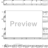 3 Wedding Songs - Score