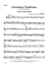 Christmas Traditions - Violin 1