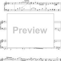 Corrente Quarta, No. 36 from "Toccate, canzone ... di cimbalo et organo", Vol. II