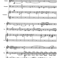 Variazioni su un acatno tradizionale ebraico - Score