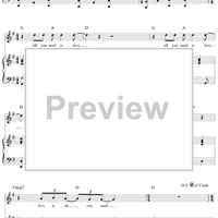 All You Need Is Love