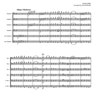 March from "Second Suite in F for Military Band" - Score
