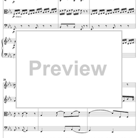 Piano Quintet in B-flat Major, Movement 3 - Piano Score