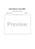 Generations in Jazz 2004 - Conductor's Notes