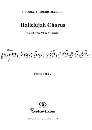 Hallelujah Chorus - Flutes
