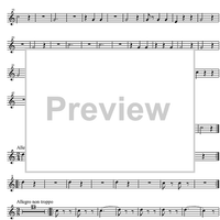 Divertimento No. 5 C Major KV187 - Trumpet in D 4