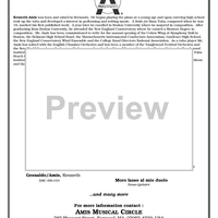 Wind Quintet - Introductory Notes