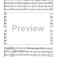 Le Tombeau de Couperin for Oboe and String Quartet - Score