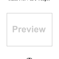 Suite No. 7 in F Major