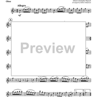 Sonata in F (Allegro) - Oboe