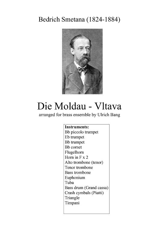 Die Moldau - Vltava - Score