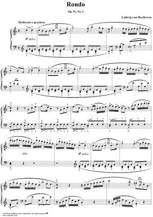 Rondo in C Major, Op. 51, No. 1