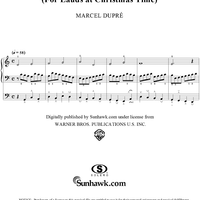 From Whence the Sun Rises, from Sixteen Chorales "Le Tombeau de Titelouze", Op. 38, No. 3