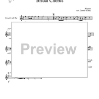 Bridal Chorus - Cornet 1/Trumpet 1