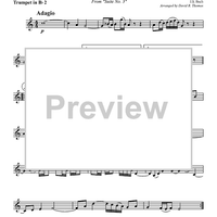 Air on the G String - Trumpet 2