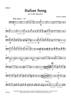 Italian Song for Cello Quartet - Cello 3