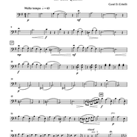 Italian Song for Cello Quartet - Cello 3