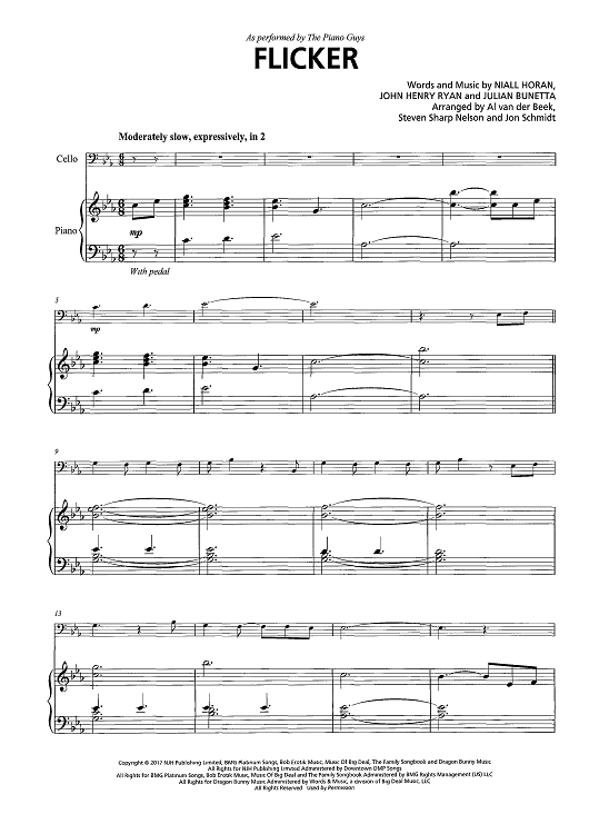 Flicker (As performed by The Piano Guys)