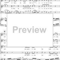 Joshua, Act 3, No. 29: "Hail! hail, mighty Joshua... Our children's children shall rehearse thy deeds"