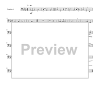 Two Madrigals, Vol. 4 - from Morley's "First Book of Madrigals to 4 Voices" (1594) - Trombone 4