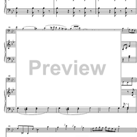 Concerto Bb Major KV191 - Score