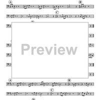 Donut Etudes: Coordination Studies, Volume 2 - Trombone 1