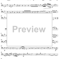 Oboe Quartet, K370 - Cello