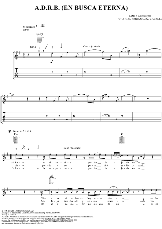 A.D.R.B. (En Busca Eterna)