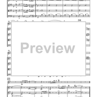Le Tombeau de Couperin for Oboe and String Quartet - Score