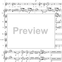 "Se tutti i mali miei", aria, K73p (K83) - Full Score